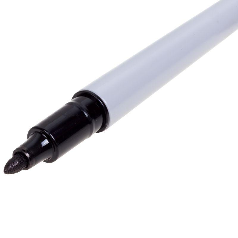 Маркер перманентный "Multi Marker Slim" 2мм пулевидный черн. Crown 08-8201