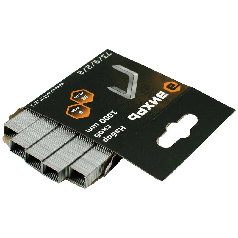 Скобы для мебельного степлера (8мм тип скобы 53) (уп.1000шт)