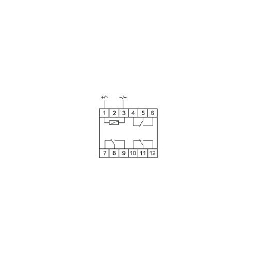 Реле промежуточное PK-3P (монтаж на DIN-рейке 35мм 220В 50Гц 3х8А 3NO/NC IP20) F&F EA06.001.023