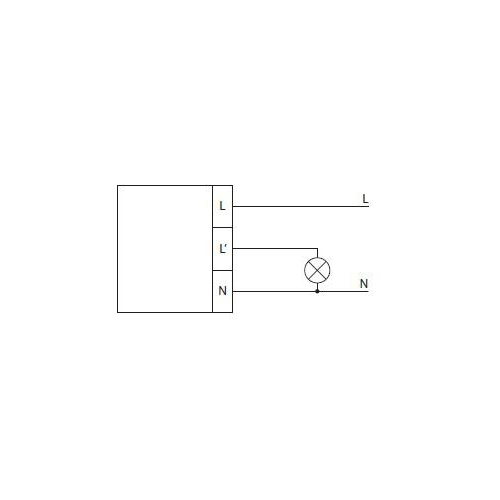 Датчик движения микроволновый DRM-02 5А IP40 1NO 230В AC макс. дальность 1-10м 360град. потолочный монтаж на плоскость бел. F&F EA01.007.007