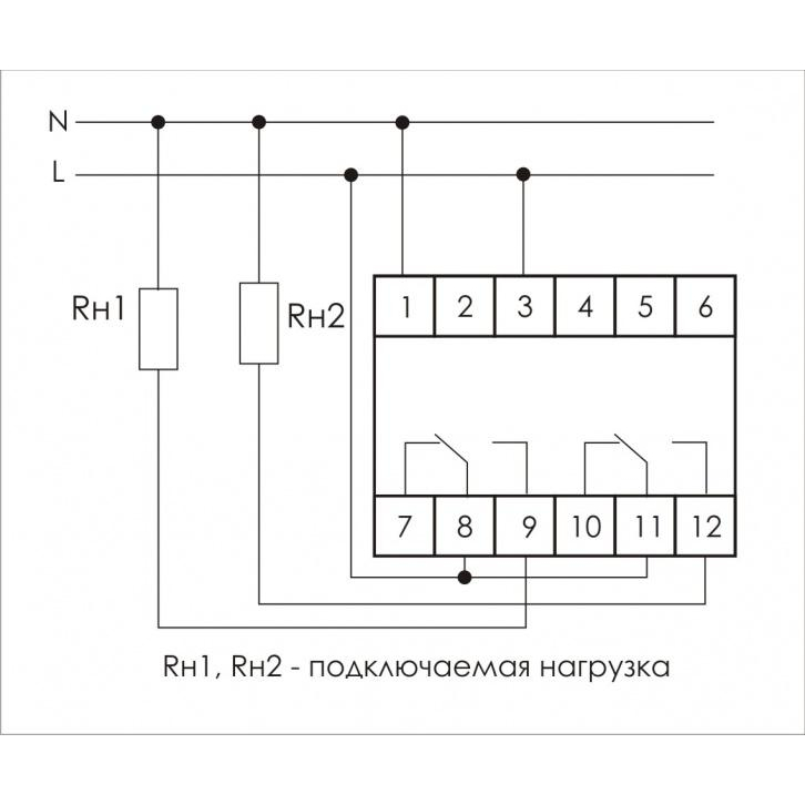 Реле времени PCR-515 (задержка вкл. 230В 2х8А 2перекл. IP20 монтаж на DIN-рейке) F&F EA02.001.006