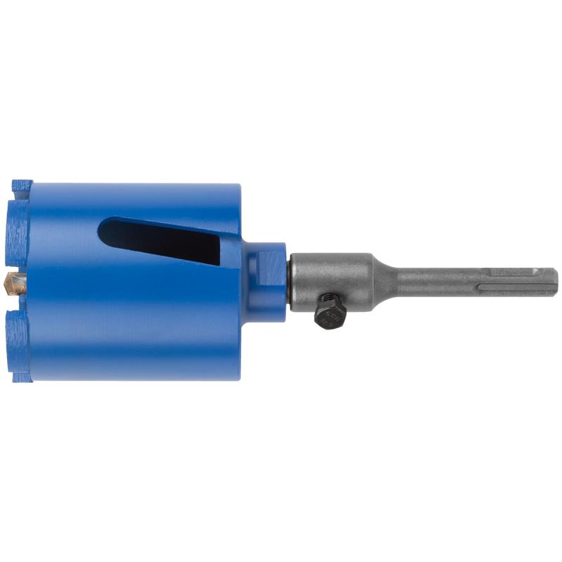 Коронка кольцевая по бетону алмазная безударная в сборе, SDS-PLUS, 5 зубьев, 68 мм