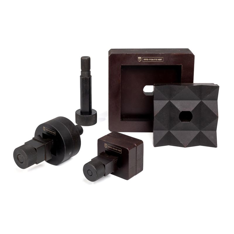 Матрица для пробивки отверстий МПО 46х46 (комплект) КВТ 65651