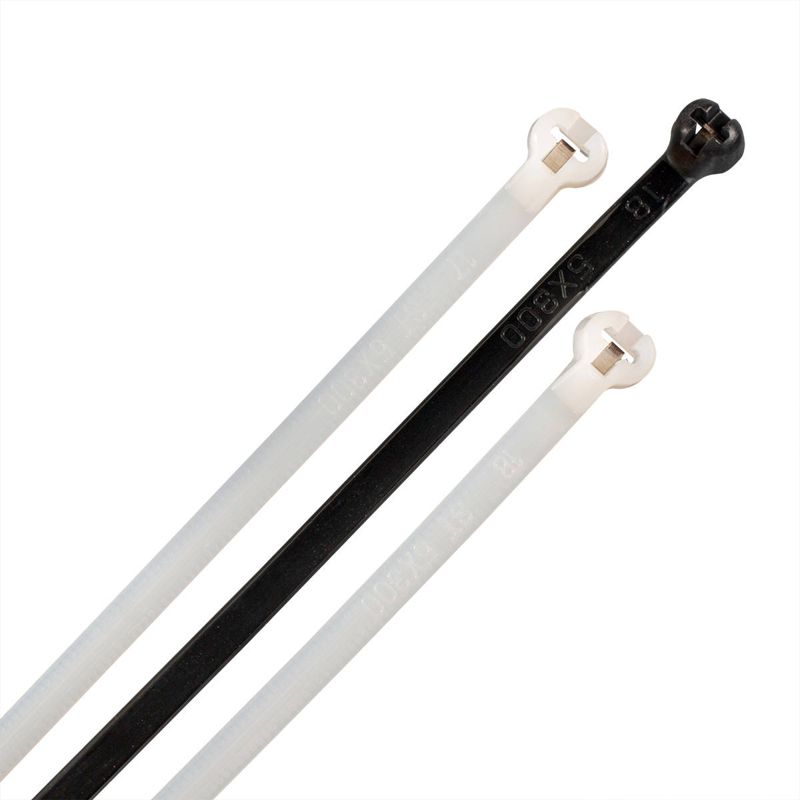 Хомут кабельный КСЗ 4х200 нейл. бел. (уп.100шт) Fortisflex 58493