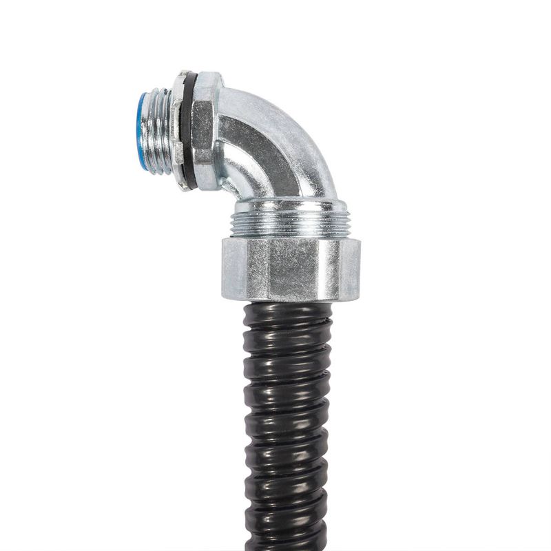 Металлорукав в ПВХ изоляции МРПИнг Nord 8 d8 мм без протяжки (уп.100м) Fortisflex 67584