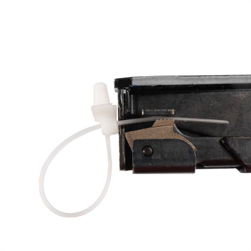 Хомут кабельный КСДп 2.5х100 с дюбель-пистоном бел. (уп.100шт) Fortisflex 64772