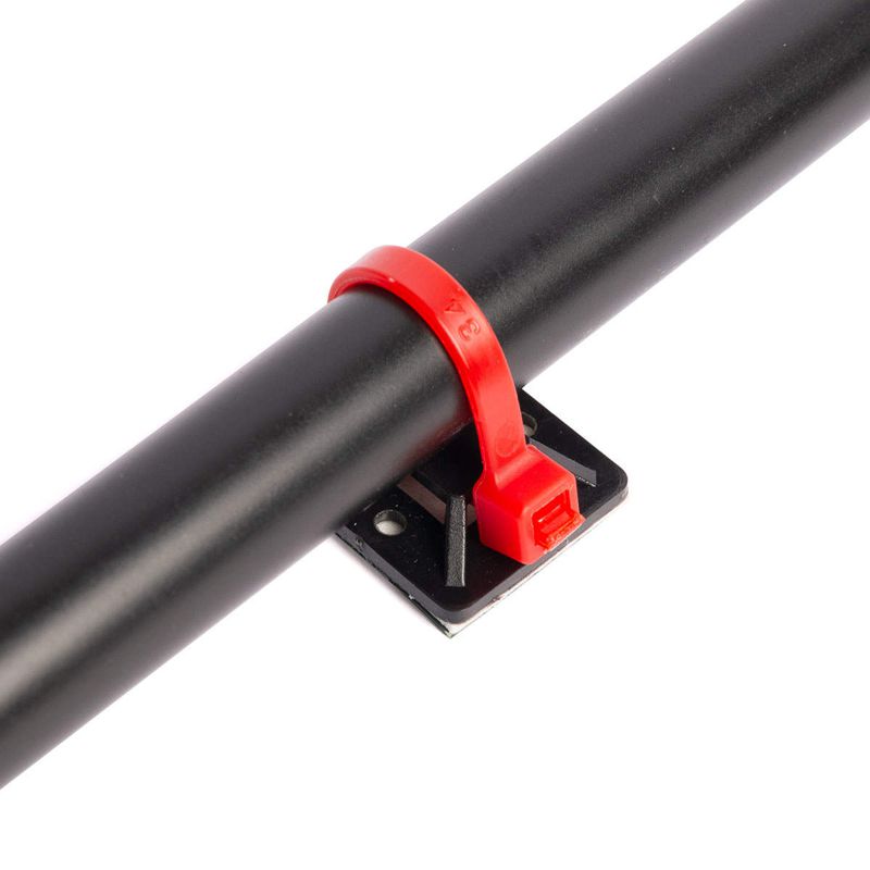 Площадка монтажная ПМС 20х20 черн. (100шт.) Fortisflex 63094