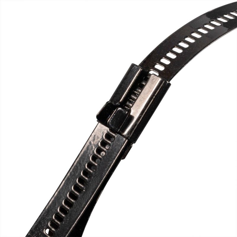 Хомут кабельный СКЛ-П (316) 7х200 стальной лестничного типа с покрытием (уп.100шт) Fortisflex 74156