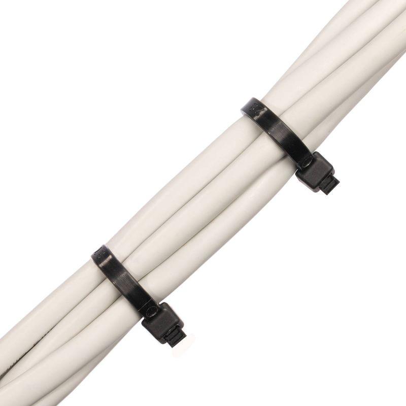 Хомут кабельный КСС 5х450 нейл. черн. (уп.100шт) Fortisflex 49791