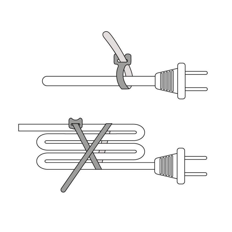 Хомут-липучка КСВ 16х310 черн. Fortisflex 59295
