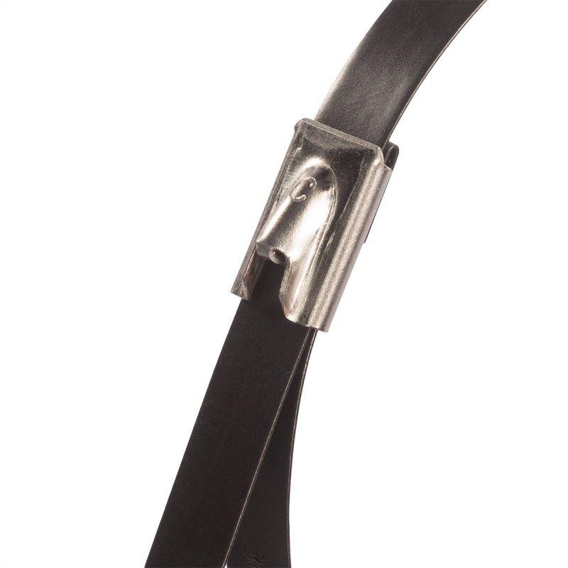 Хомут кабельный СКС-П (316) 4.6х300 стальной с покрытием (уп.100шт) Fortisflex 74891