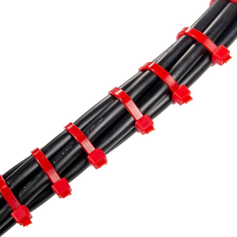 Хомут кабельный КСС 5х300 нейл. желт. (уп.100шт) Fortisflex 61331