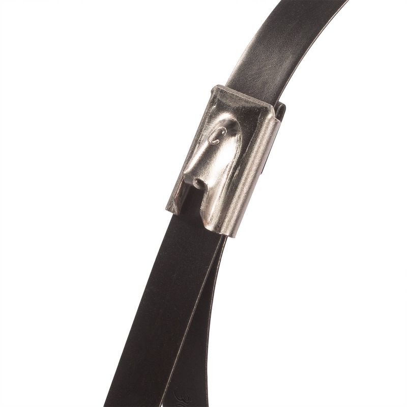 Хомут кабельный СКС-П (316) 4.6х400 стальной с покрытием (уп.100шт) Fortisflex 74893