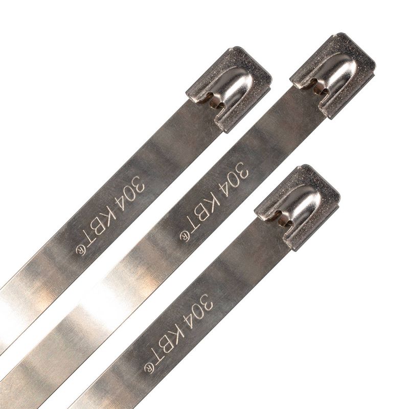 Хомут кабельный СКС-2 (304) 12х1000 стальной (уп.50шт) Fortisflex 74989