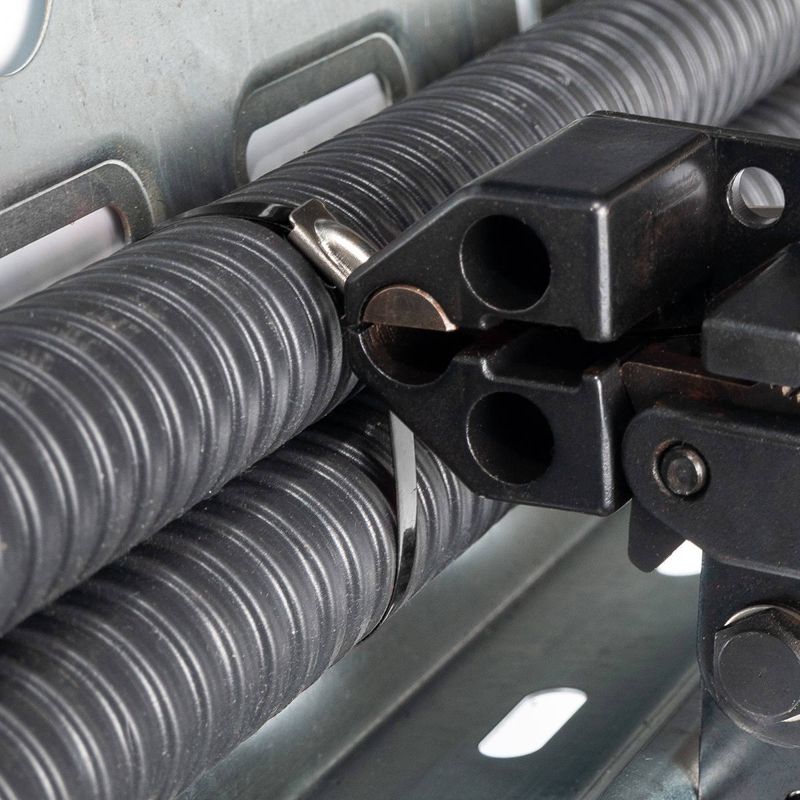 Хомут кабельный СКС-П (304) 4.6х1000 стальной с покрытием (уп.100шт) Fortisflex 74939