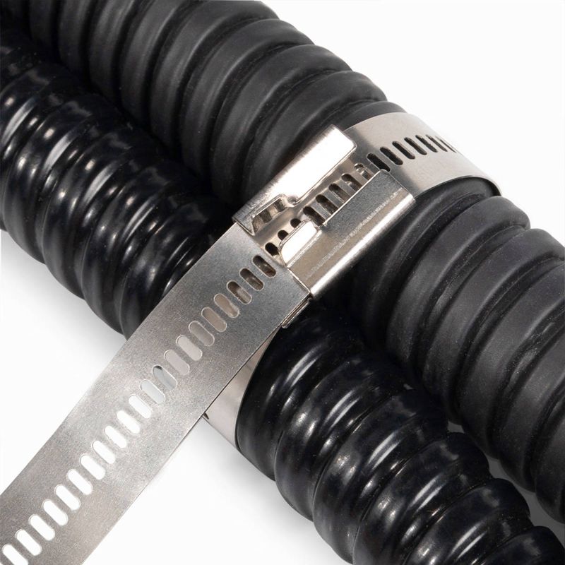 Хомут кабельный СКЛ (316) 7х450 стальной лестничного типа (уп.100шт) Fortisflex 74148