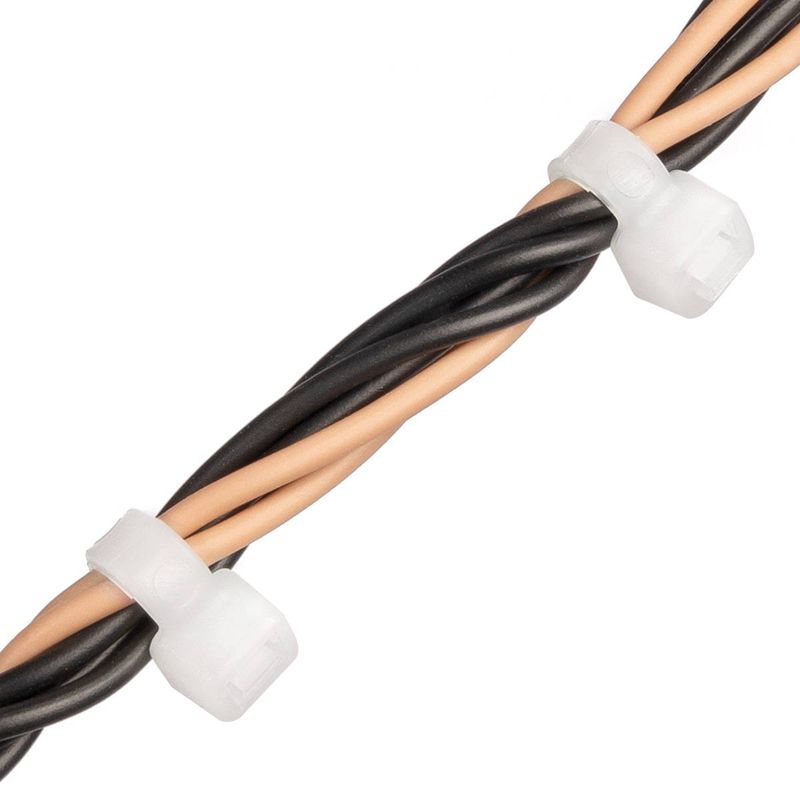 Хомут кабельный КСТ 5х200 нейл. (уп.100шт) Fortisflex 75480