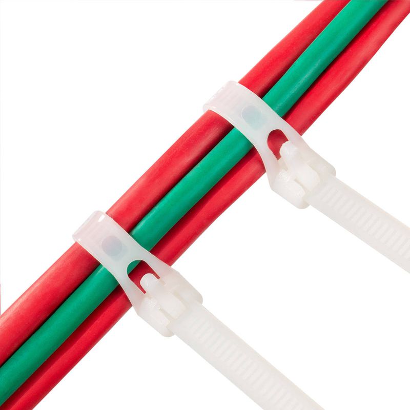 Хомут кабельный КСР 7.5х250 нейл. бел. (уп.100шт) Fortisflex 61032