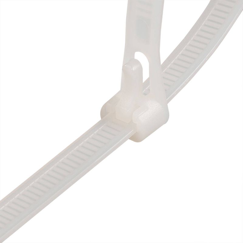 Хомут кабельный КСР 7.5х300 нейл. бел. (уп.100шт) Fortisflex 60632