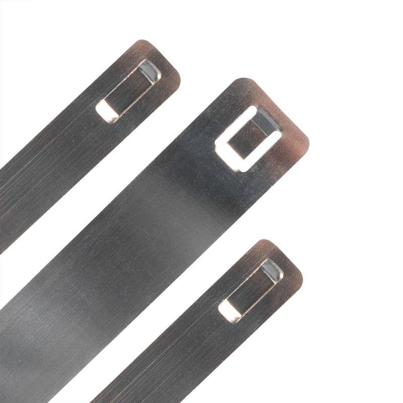 Бирка маркировочная стальная МБС (316) 89х10 (уп.100шт) Fortisflex 74142