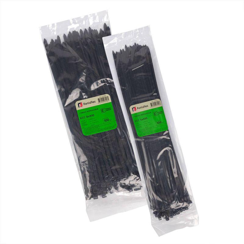 Хомут кабельный КСС 5х250 нейл. черн. (уп.100шт) Fortisflex 49416