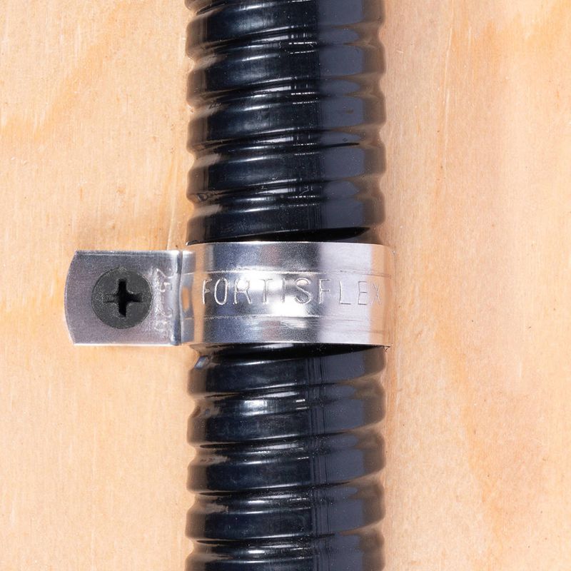 Скоба крепежная однолапковая СМО d48-50мм метал. оцинк. (уп.50шт) Fortisflex 49119