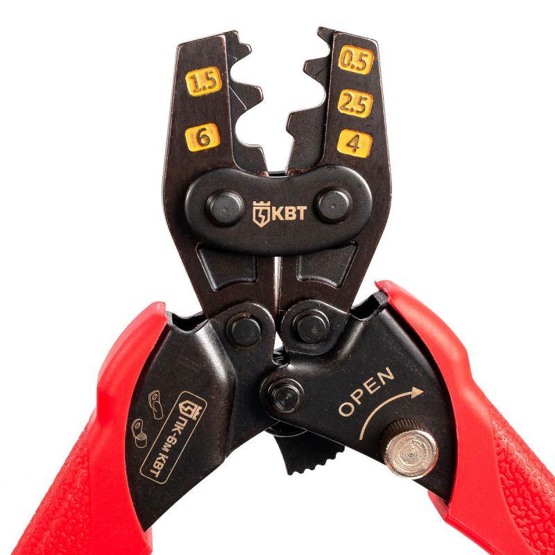 Пресс-клещи ПК-6м КВТ (78865)