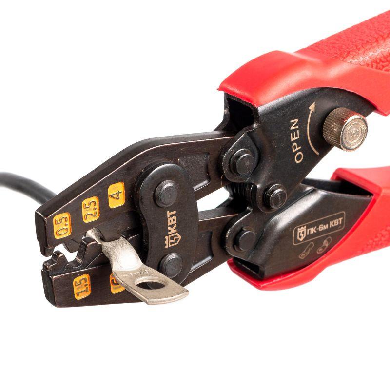 Пресс-клещи ПК-6м КВТ (78865)