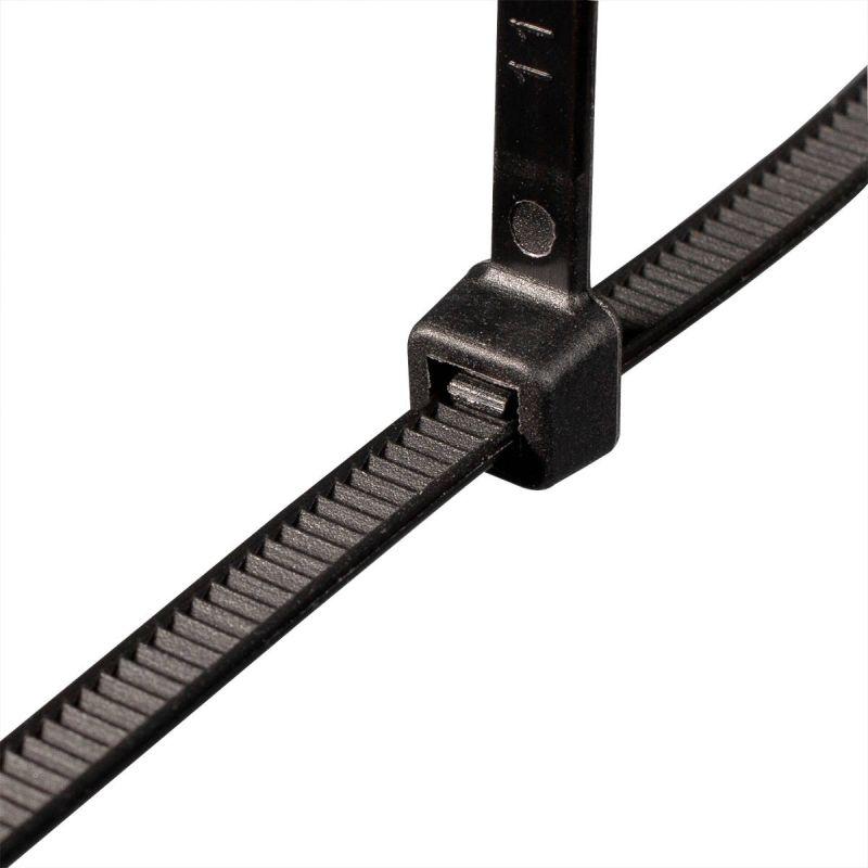 Стяжки кабельные КСС NORD 8*300 (ч) (100шт.) (КВТ) (79753)