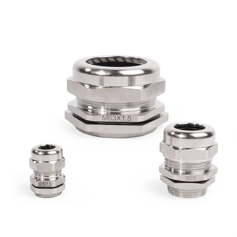 Кабельный ввод из нержавеющей стали MG-M 12 (INOX) (85433)