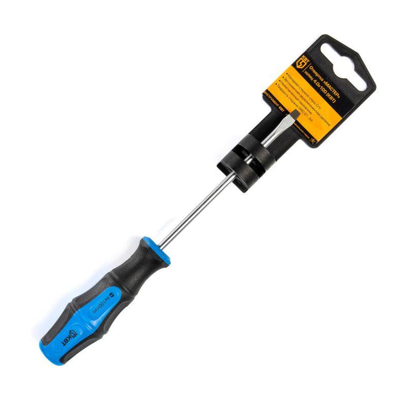 Отвертка "Мастер" шлиц 4.0х100 КВТ 77397