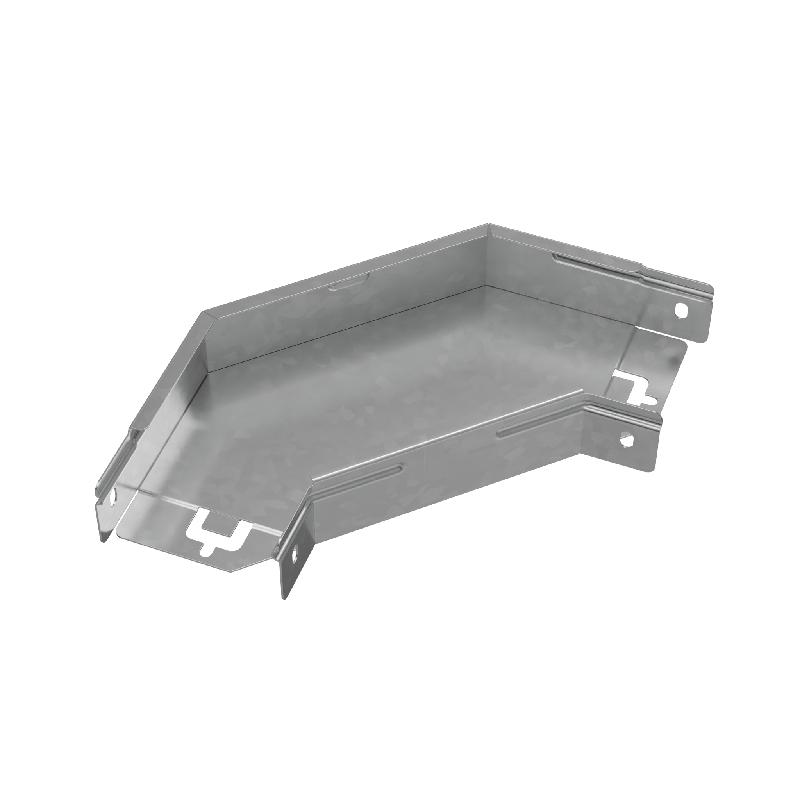 Угол для лотка горизонтальный 90град. 100х50 сталь 0.8мм "ПЛЮС" GLplus90-50-100 КМ PL0426