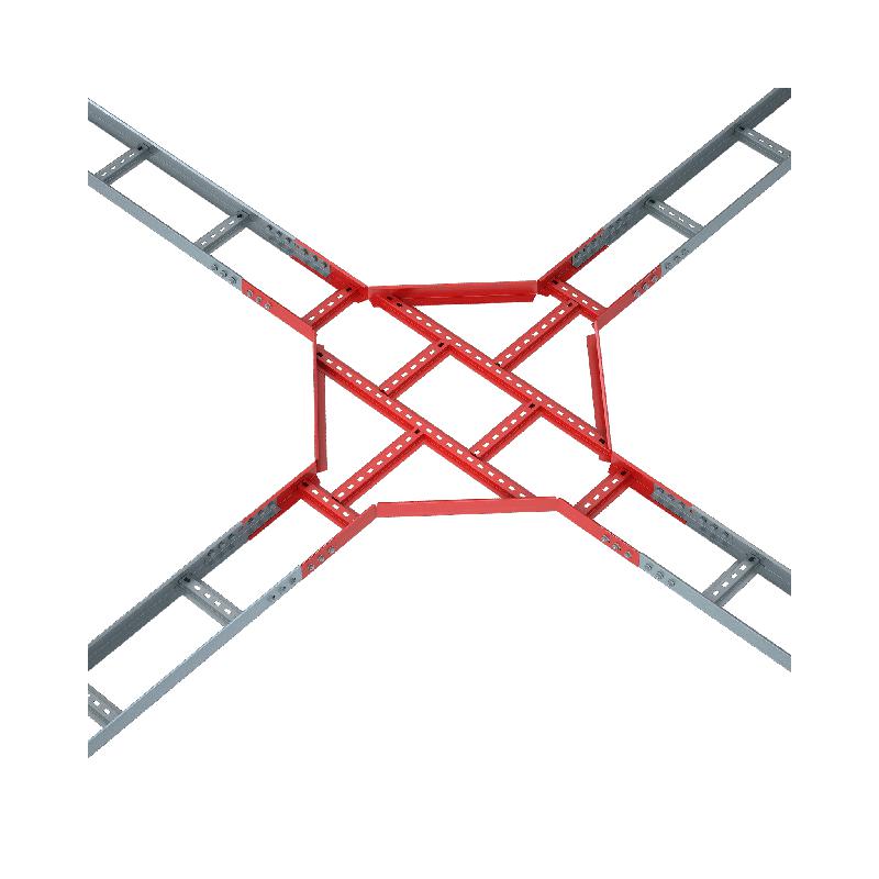 Ответвитель для лотка Х-образ. лестн. 500х50 сталь 1.5мм LXD50-500-1.5 КМ LO1069
