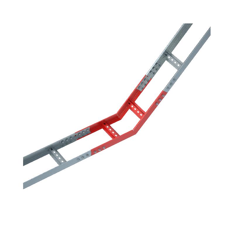 Угол для лотка лестн. верт. внутр. 45град. 500х70 сталь 1.5мм LNL45-70-500-1.5 HD КМ LO5537