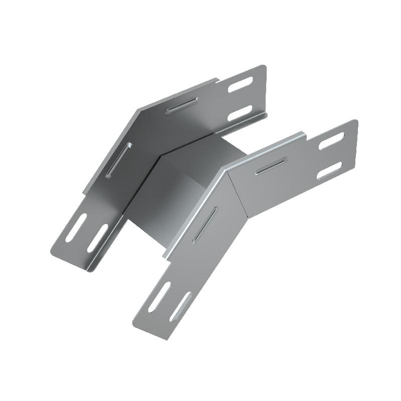 Угол для лотка верт. внеш. 45град. 50х50 сталь 0.8мм VL45-50-50 КМ LO0138