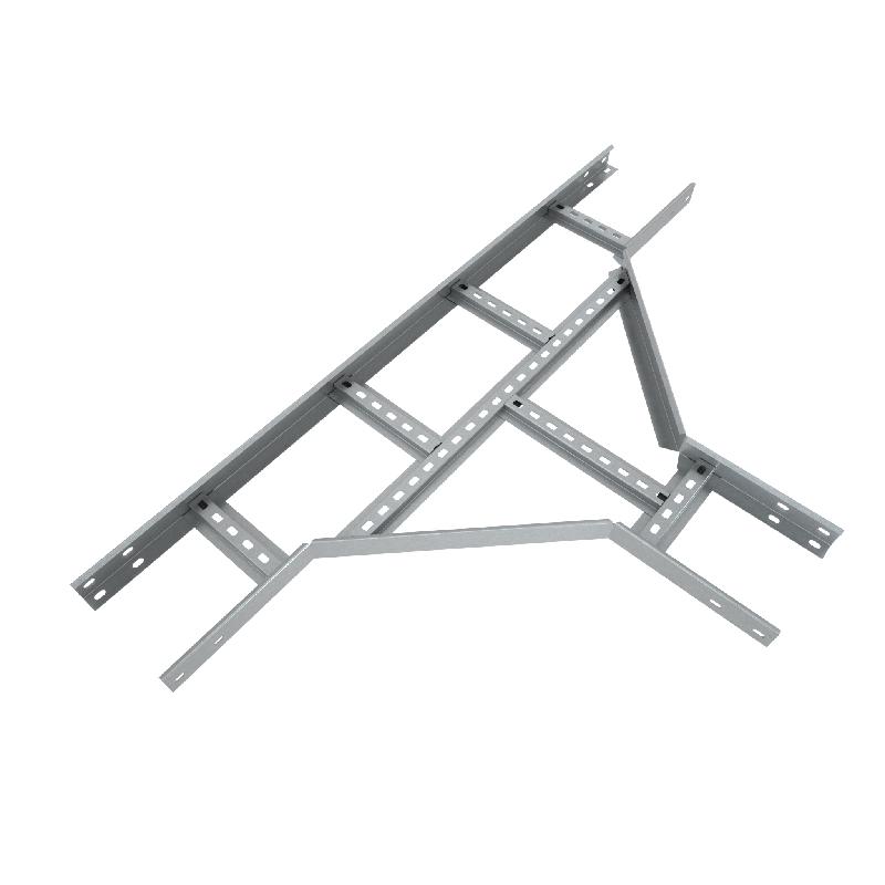 Отвод для лотка Т-образ. лестн. 300х100 сталь 1.5мм "БЫСТРЫЙ МОНТАЖ" LTDS100-300-1.5 КМ LO7119