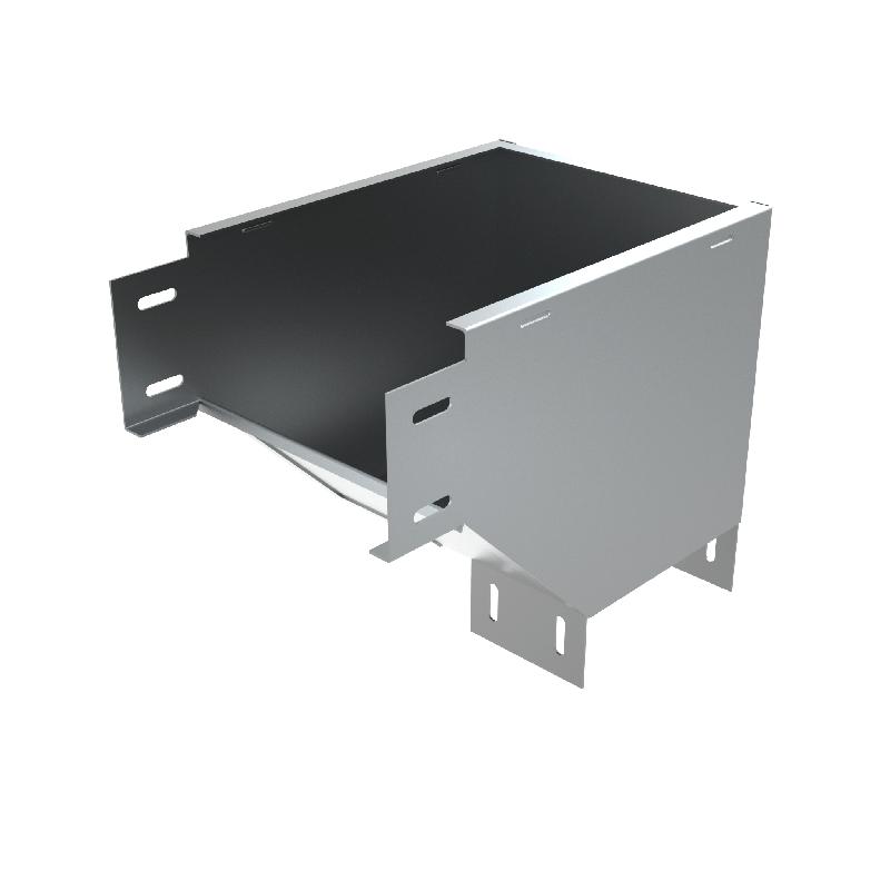 Угол для лотка верт. внеш. с разворотом трассы на 90град. R 150х50 сталь 1.0мм VLPD90-50-150-R КМ LO6710