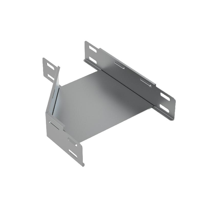 Переходник для лотка правый 50х300-400 сталь 1.0мм PD50-300-400-R КМ LO10025