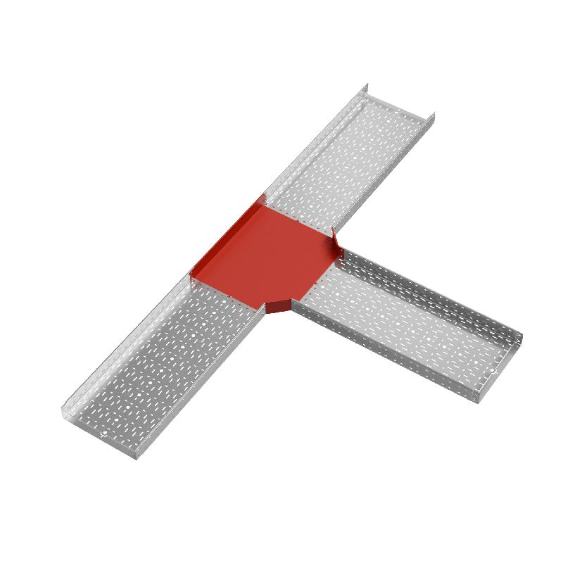 Отвод для лотка Т-образ. 500х100 сталь 1.0мм "ПЛЮС" TDplus100-500 КМ PL0577