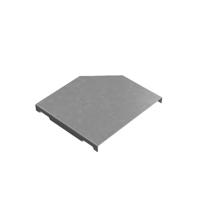 Крышка переходника левого 100-150 "ПЛЮС" KPDplus100-150-L HD КМ PL1903