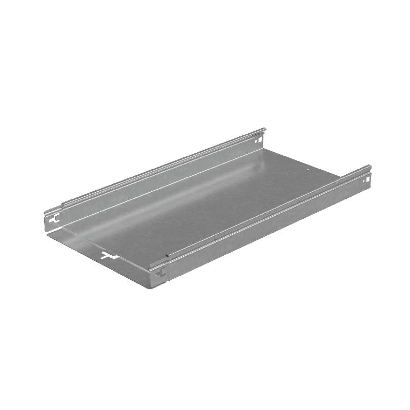 Лоток листовой неперфорированный 300х50 L3000 сталь 1.2мм "БЫСТРЫЙ МОНТАЖ ПЛЮС" LNplus50-300-1.2-3000 HD гор. оцинк. КМ PL1268