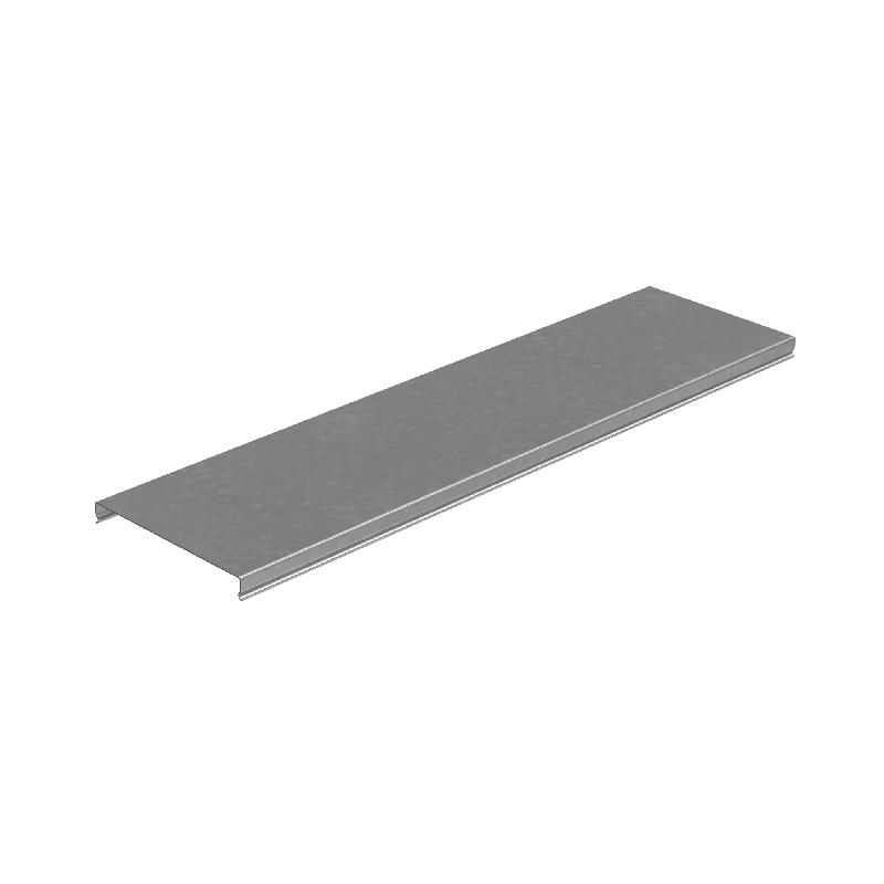 Крышка для лотка осн.150 L3000 сталь 1.2мм "ПЛЮС" KLplus150-1.2-3000 оцинк. КМ PL0401