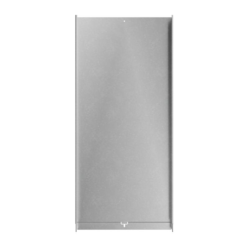 Лоток листовой неперфорированный 500х80 L3000 сталь 1.0мм "БЫСТРЫЙ МОНТАЖ ПЛЮС" LNplus80-500-1.0-3000 оцинк. КМ PL0351