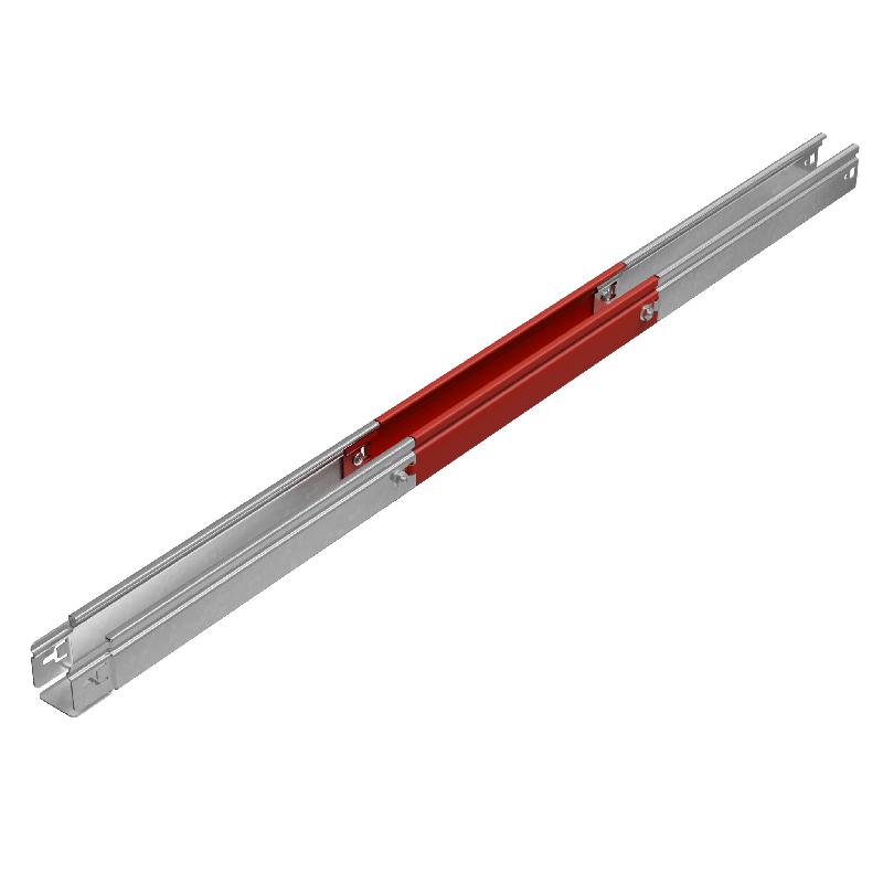 Лоток листовой неперфорированный 50х50 L3000 сталь 1.5мм "БЫСТРЫЙ МОНТАЖ ПЛЮС" LNplus50-50-1.5-3000 HD гор. оцинк. КМ PL1255