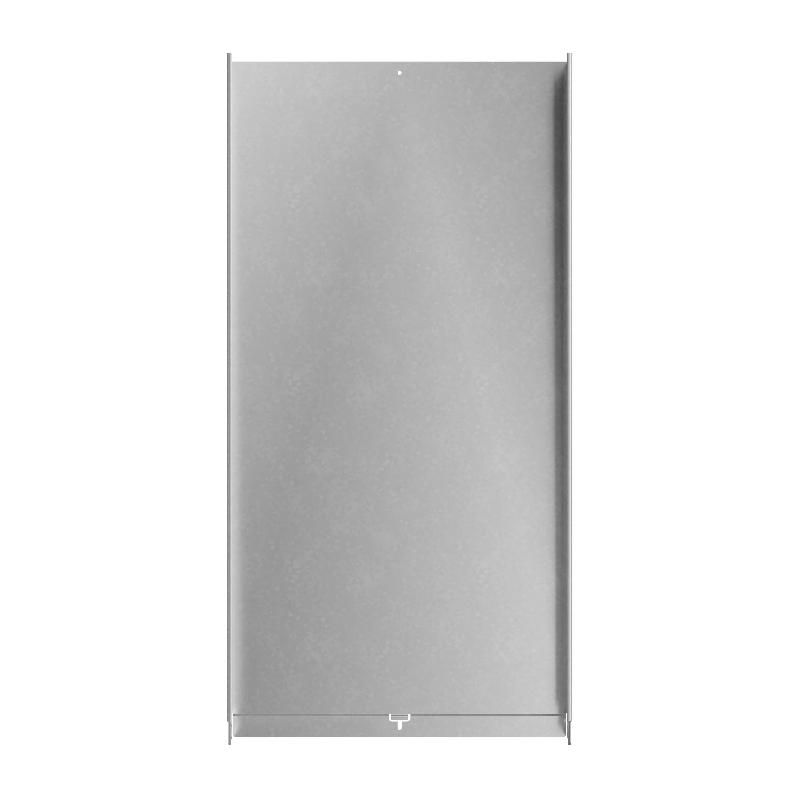 Лоток листовой неперфорированный 600х100 L3000 сталь 1.0мм "БЫСТРЫЙ МОНТАЖ ПЛЮС" LNplus100-600-1.0-3000 оцинк. КМ PL0382