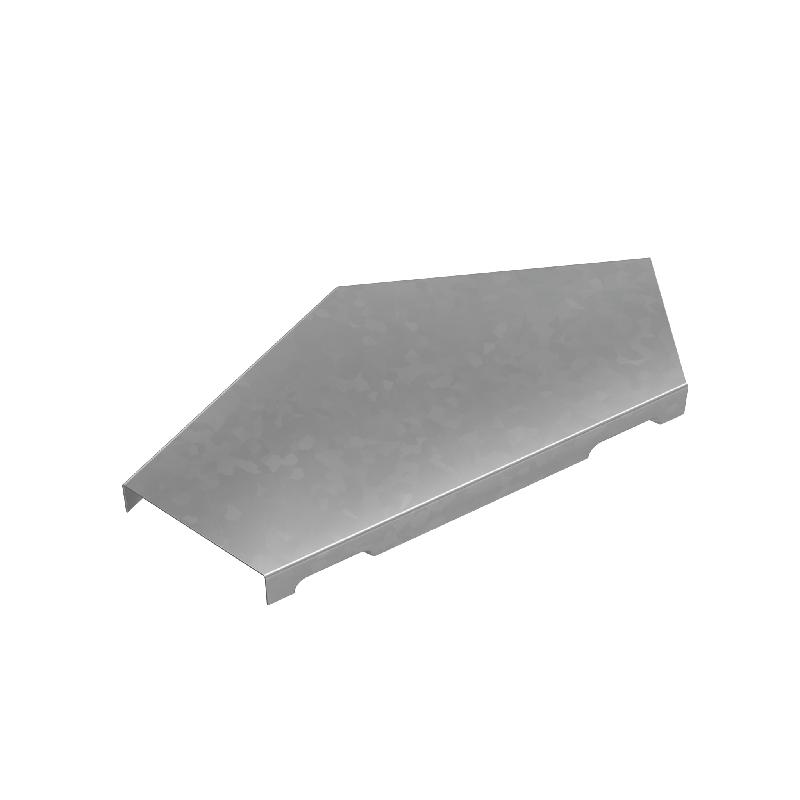 Крышка для угла горизонтального 45град. осн.50 сталь 1.0мм "ПЛЮС" KGLplus45-50 HD КМ PL1800