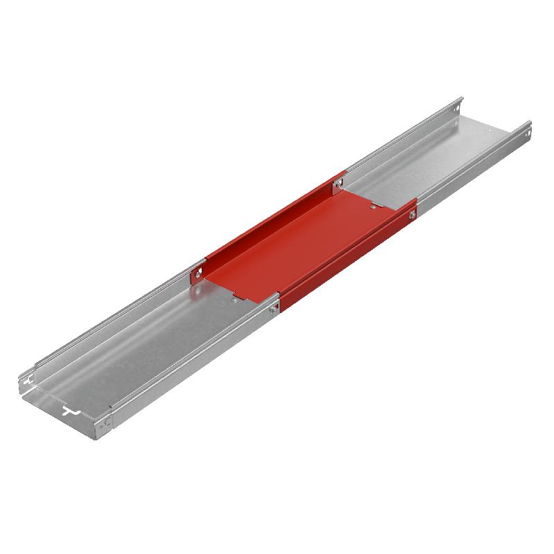 Лоток листовой неперфорированный 200х50 L3000 сталь 1.5мм "БЫСТРЫЙ МОНТАЖ ПЛЮС" LNplus50-200-1.5-3000 оцинк. КМ PL0313