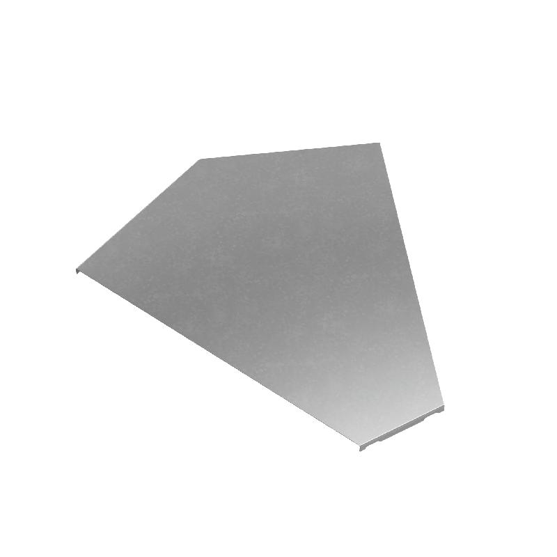 Крышка для угла горизонтального 45град. осн.500 сталь 1.0мм "ПЛЮС" KGLplus45-500 HD КМ PL1806