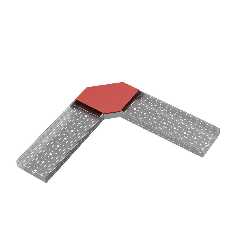 Крышка для угла горизонтального 90град. осн.300 сталь 1.0мм "ПЛЮС" KGLplus90-300 КМ PL0883