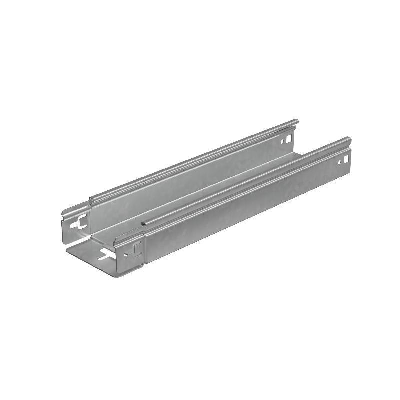 Лоток листовой неперфорированный 100х50 L3000 сталь 1.0мм "БЫСТРЫЙ МОНТАЖ ПЛЮС" LNplus50-100-1.0-3000 оцинк. КМ PL0299